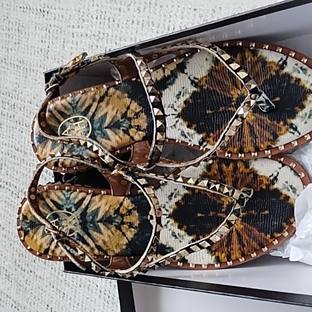ASH multi color sandals size 8
